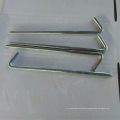 electric Galvanized Steel tent peg / 7 shape popular steel tent peg